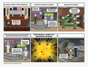 Como La Creacion De La Bomba Atomica Cambio La Idea - Cartoon