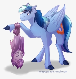 Lolepopenon, Bat Pony, Bat Wings, Cloven Hooves, Confused, - Cartoon
