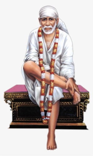 My Sai World Is Devoted To Shiridi Sai Baba's Values - Sai Baba Images Png