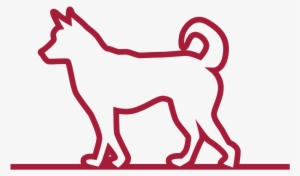 New Puppy Or Kitten - Dog Outline