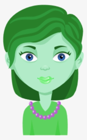 Female Woman Cartoon Avatar - Simple Vector Art Inkscape Tutorial