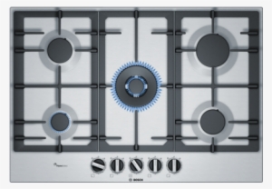 Bosch Pcr7a5b90a 75cm Series 6 Natural Gas Cooktop