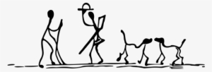 Dog,stick,stick Figure,stick People,walk,walking,free - Clip Art