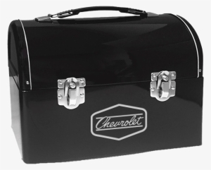 Retro Metal Domed Lunch Box - Lunchboxes.com Plain Metal Dome Lunch Box - Black