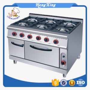 Hgr 996 6 Burner Gas Range With Gas Oven Cooking Range - Gas Cooker With Oven