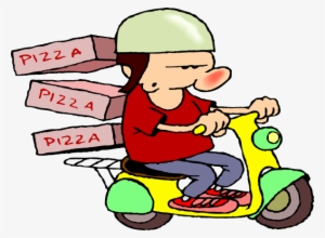 Pizza Delivery Clipart