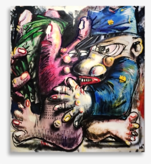 Cash Crown, - Painting