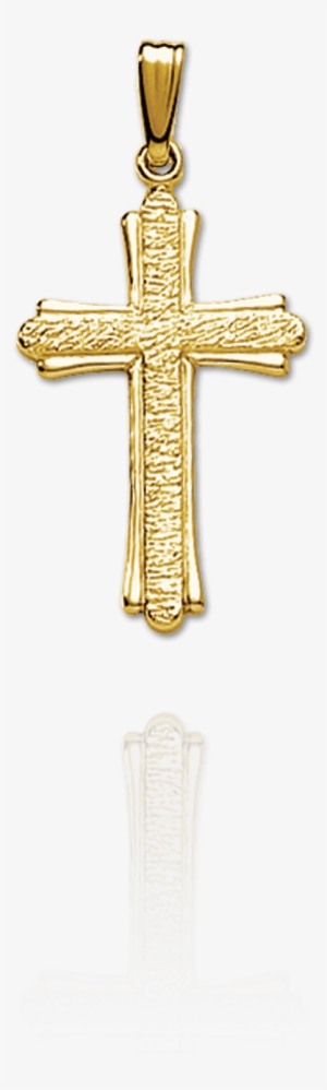 Trefoil Cross - Gouden Kruis Corpus Hanger Heren