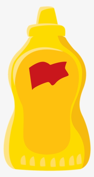 Pizza Clipart Summer - Mustard Bottle Clip Art