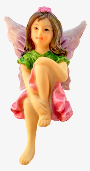 Emma The Sitting Garden Fairy A Miniature Fairy