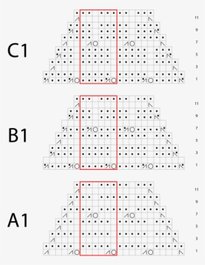 Summer Rain Lace Charts 1 Repeats-01 - Lace