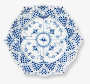 'blue Fluted' Collection, 'full Lace' Pattern - Mixed Royal Copenhagen
