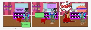 Goat And The Fairy - Cartoon