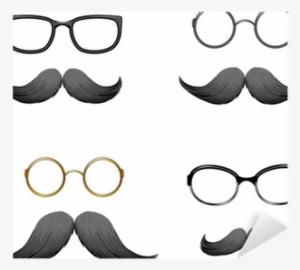 Set Of Funny Masks Sticker • Pixers® • We Live To Change - Mask