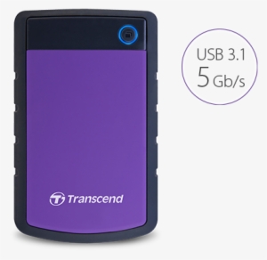 The Storejet 25h3 External Hard Drive Is Equipped With