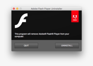 Uninstall Flash Step1 - Adobe Flash Player Uninstaller