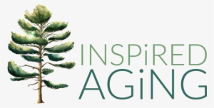 Inspired Aging - Pine Tree Watercolor