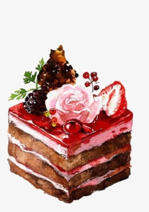 Image Du Blog Zezete2 - Cake Watercolor Bread Png