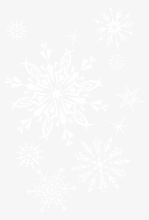 Transparent Snowflakes Picture - Orn1 Note Cards (pk Of 10)