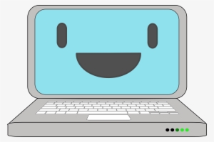 This Free Icons Png Design Of Happy Computer Laptop