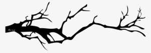 Littlebeekdesigns Creepy Branch - Creepy Tree Branches Silhouette
