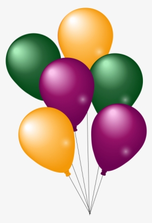 Colorful Party Balloons Png Image - Balloons Png