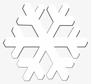 Snowflake Png Image - White Snowflake No Background