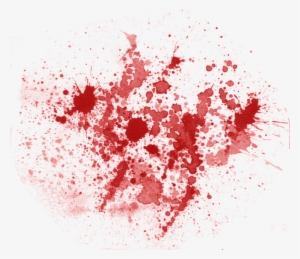 Blood Splatter - Blood Transparent Background