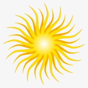 Yellow, Sun, Round, Orange, Rays, Shine - Sun Clip Art