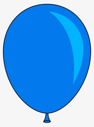 Blue Balloon Svg Clip Arts 444 X 598 Px