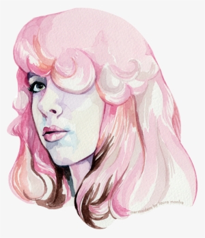 Portrait By Laura Manfe - Png Purple