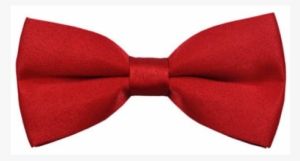 Red Bow Tie Png - Satin