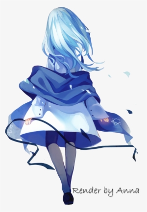 Render] Render Anime Girl By Kairianna-chan On Deviantart - Anime Girl Back Png