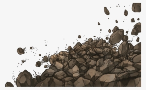 Banner Stock Edge Of Cliff Png For Free - Rocks Falling Apart