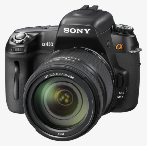 Digital Slr Camera Png Image - Sony A Dslr-a450l - Digital Camera - Slr