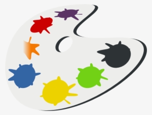 Palette Clipart - Watercolor Palette Clipart Png