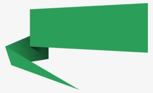 Origami Speech Banner - Banner Png