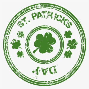 Cause You're Irish - Saint Patrick's Day Lucky Clover Tile Coaster