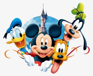 Disney And Pals Clip Art Images On A Transparent Background - Mickey Pluto Goofy Donald