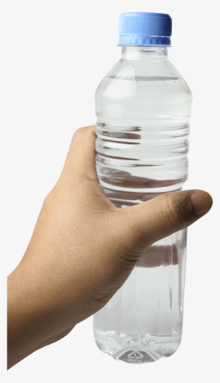 Hand With Water Bottle Png Transparent Image - Water Bottle Png Transparent