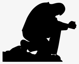 Christian Clip Art Praying Hands Prayer Silhouette - Praying Png