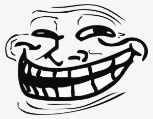 Trollface - Transparent Troll Face