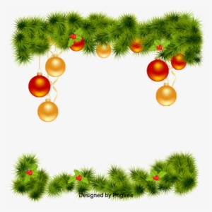 Vector Christmas Border, Christmas Decoration Box, - Christmas Day