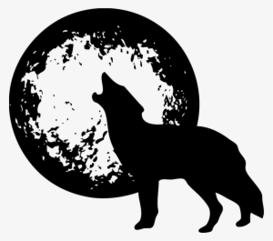 Wolves And Moon - Wolf Howling At Moon Transparent