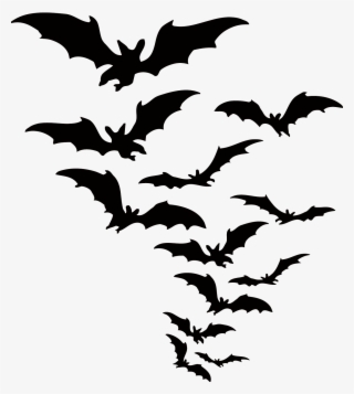 Halloween Clipart Transparent - Bats Png