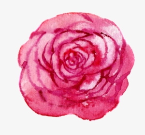 This Graphics Is Hand Drawn A Rose Flower Png Transparent - Portable Network Graphics