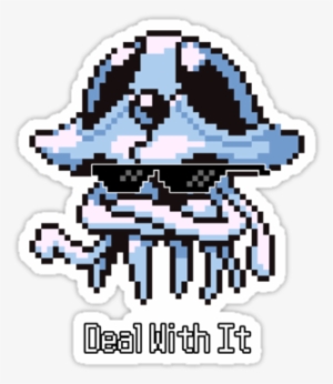 Deal With It " Stickers By - Tentacruel Gen 1 Sprite