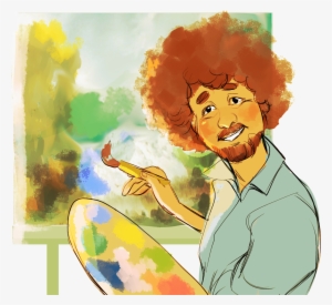 Happy Accidents - Bob Ross The Painter Sucks