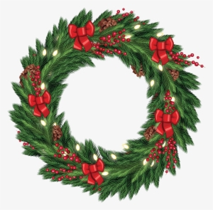 Free Christmas Wreath Graphic From Tradigitalart