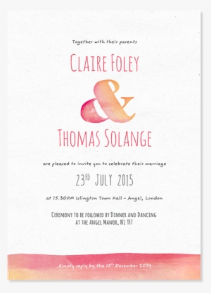 Custom And Unique Wedding Invitations And Save The - Blood Orange